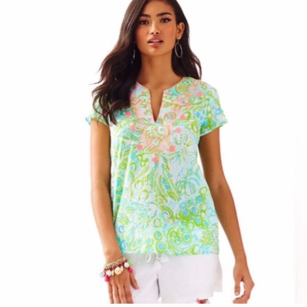 Lilly Pulitzer Sea Breeze Tunic